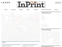 Tablet Screenshot of fentoninprint.com